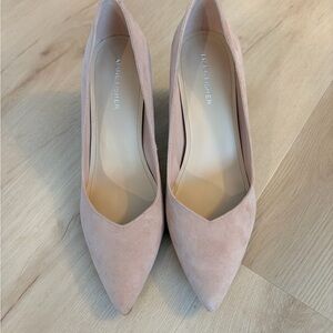 Marc Fisher Women's Blush Suede Heels